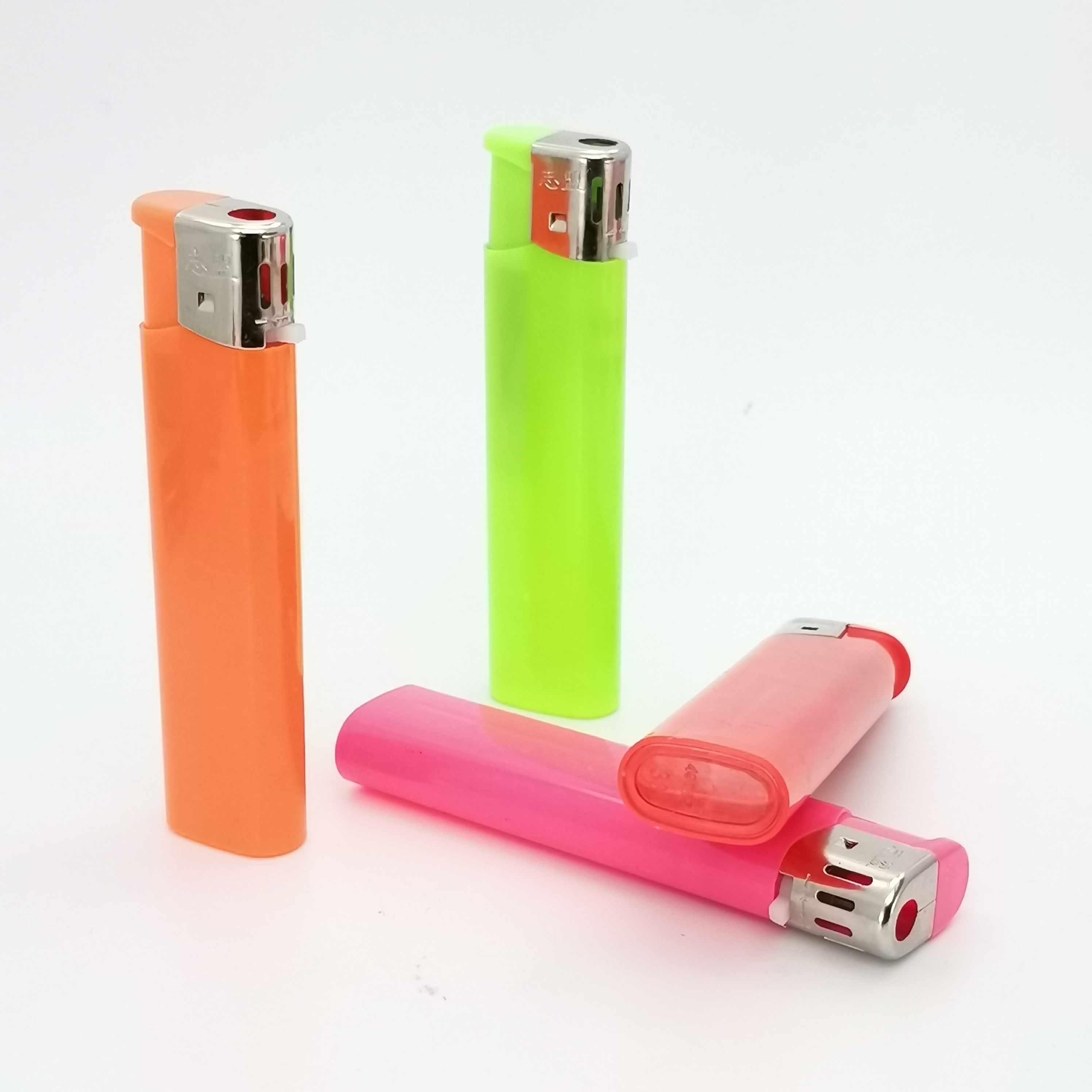 BL-998 matibay na bakal na refillable na may kulay na mga lighter 